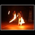 Feuerseil am Stab