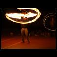 Feuerseil am Stab