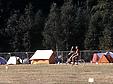 R�ckw�rts auf dem Fahrrad