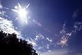 Strahlender Sonnenschein